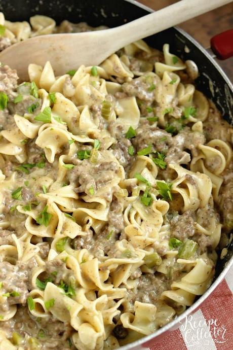 Creamy Beef Noodles | Recipe | Beef recipes for dinner ...