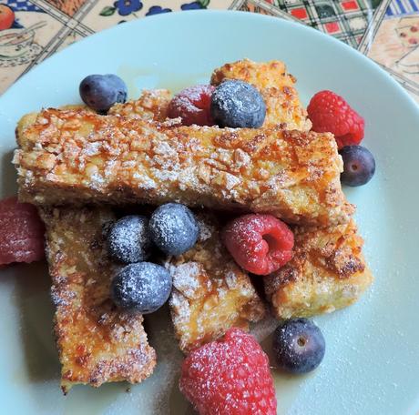 Crisp Cereal French Toast Fingers