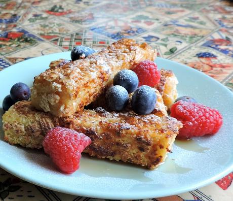 Crisp Cereal French Toast Fingers