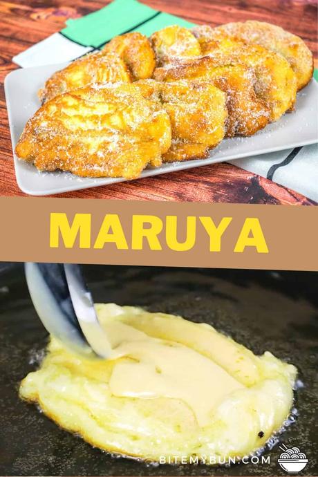 Maruya banana fritters Filipino recipe