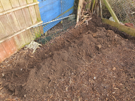 Day 39 - Tidying one of our corners.