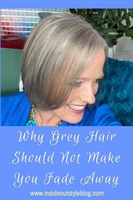 Why Wearing Softer Colours With Grey Hair Will Not Make You Fade Away