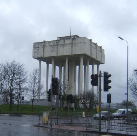 Cranhill water tower Glasgow 