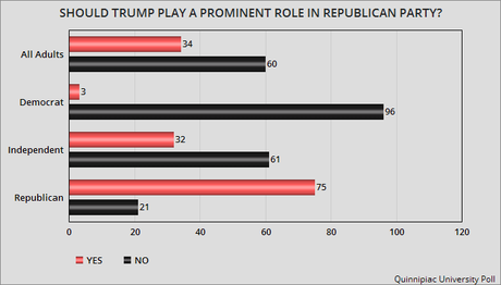 Republicans Still Love Trump - Others Don't