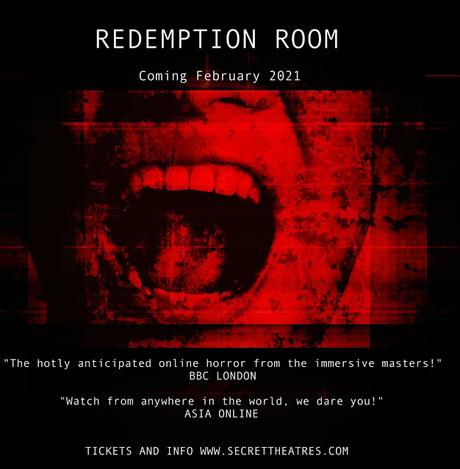 Secret Theatre Presents 'Redemption Room' - The Live Online Thriller Experience Makes its World Premiere on February 27th [Trailer Included]