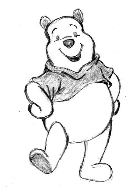 You can edit any of drawings via our online image editor before downloading. Winnie the Pooh and friends - DrawingManuals.com, Children ...