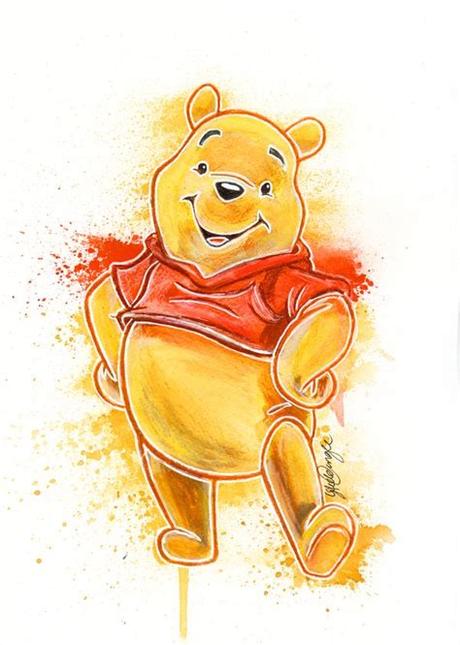 It is more fun to talk with someone who doesn't use long, difficult words but rather short, easy words like what about lunch? Winnie the Pooh by LukeFielding on DeviantArt