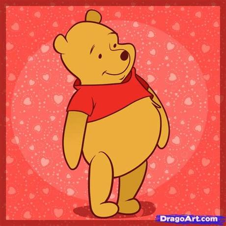Use curved lines and soft edges to make your drawing since. How to Draw Pooh, Winnie the Pooh, Step by Step, Disney ...