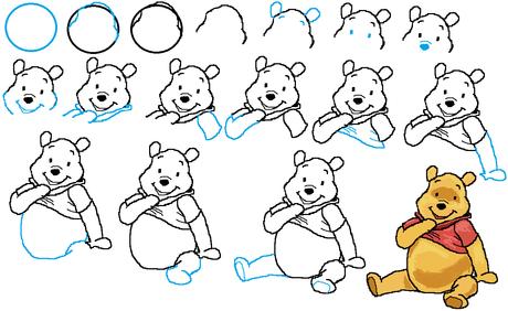 Original Winnie The Pooh Drawings  Winnie the pooh drawing Winnie the pooh  tattoos Winnie the pooh pictures