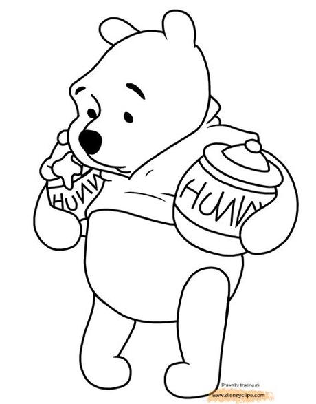 Baby winnie the pooh & piglet hugging print. Winnie The Pooh Line Drawing at GetDrawings | Free download