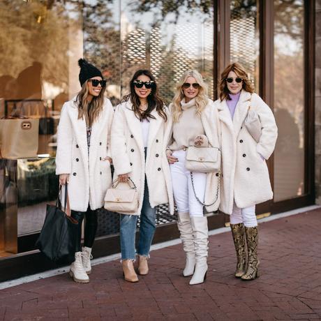 Chic at Every Age // Ways to Wear a Winter White Coat