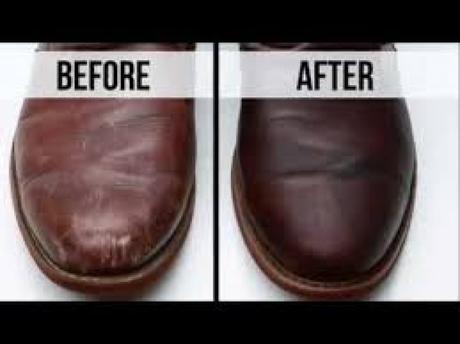 How to clean yellowing soles and soften hard leather shoes