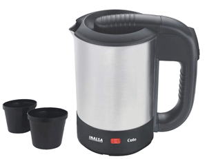 Inalsa Cute 0.5-Litre Electric Travel Kettle With 2 Cups 