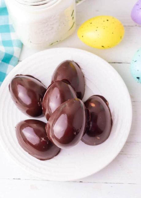 Healthy Homemade 4 Ingredient Peanut Butter Eggs