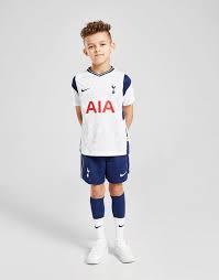 Besides tottenham scores you can follow 1000+ football competitions from 90+ countries around the world on flashscore.com. White Nike Tottenham Hotspur Fc 2020 21 Home Kit Children Jd Sports