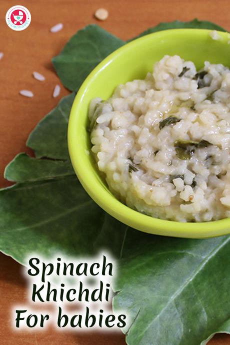 A scoop of a creamy spinach khichdi can bring in the best nutrients in your little one’s diet! The best energy rich lunch recipe rich in vitamins and fiber.