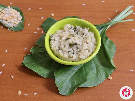 Spinach Khichdi