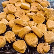 Dietary fiber not only helps dogs feel full upon finishing a meal, but also slows the uptake of sugars into the bloodstream and creates a more controllable blood glucose level for most diabetic patients, lund explains. Healthy Homemade Dog Treats 101 Cooking For Two