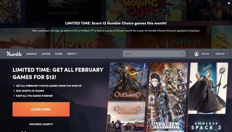 Humble bundle- best steam alternatives