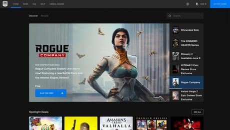 Epic games store- best steam alternatives