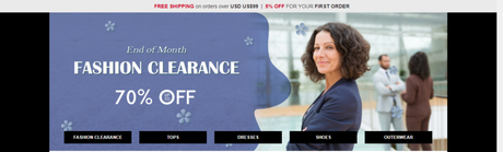70% OFF Fashion Clearance Sale by BerryLook