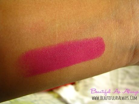 MAC Flat out Fabulous Lipstick Review and Swatch