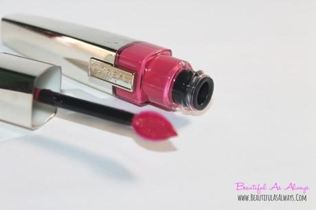 Loreal Shine Caresse Cherie | Loreal Lip Gloss Review, Swatch, Buy in
India