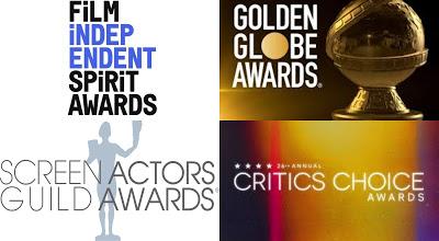 AWARDS ROUNDUP: Indie Spirit, Golden Globe, SAG & Critics Choice Nominations