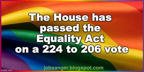 House Passes The LGBTQ Equality Act