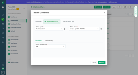 Integration testing of your Android with Testsigma