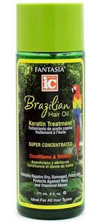 Ic Fantasia Brazilian Hair Oil Keratin Treatment Serum