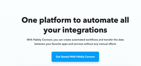 Pabbly connect - Zapier Alternatives