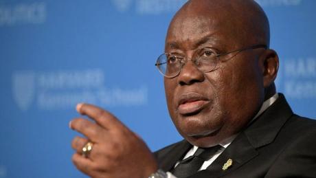 Same-sex marriage would not be allowed during my presidency, according to Ghanaian President Nana Akufo-Addo (video)