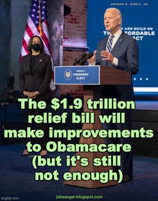 $1.9 Trillion Relief Bill Contains Improvements To Obamacare