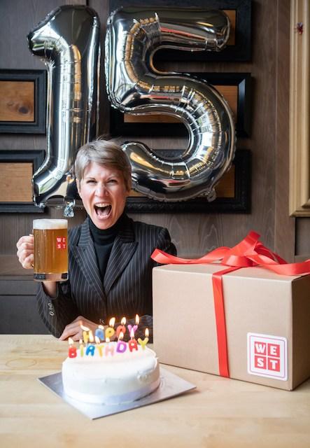WEST brewery celebrates its 15th birthday, March 2021