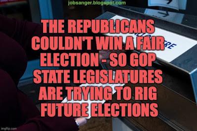 GOP Lost Fair Election - So They're Rigging Future Elections