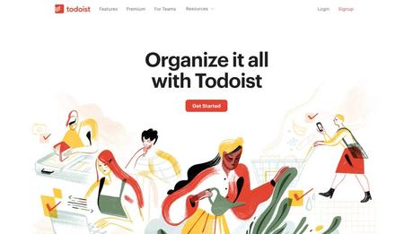 Todoist- evernot alternatives