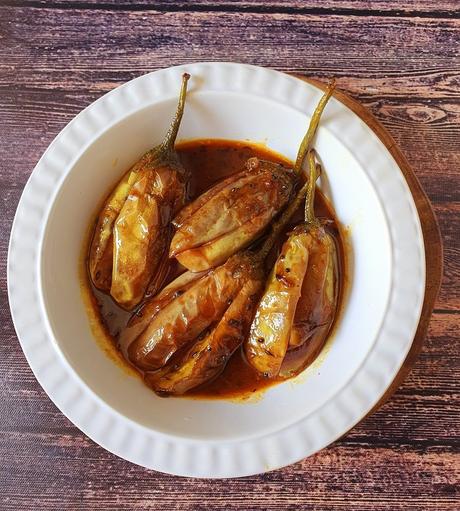 How To Make Khatte Meethe Baingan  | Sweet and Sour Brinjal Recipe