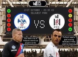 Fulham take a listen to a podcast that focuses on fulham football club. Crystal Palace Vs Fulham Preview Team News Facts Key Men Epl Index Unofficial English Premier League Opinion Stats Podcasts