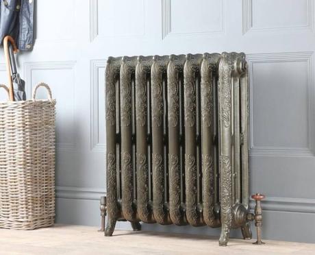 Milano Beatrix ornate cast iron radiator