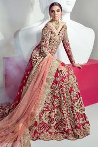 Mint Green Front Open Gown – Banarsi Lehenga