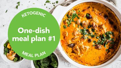 New keto meal plan: One-dish #1