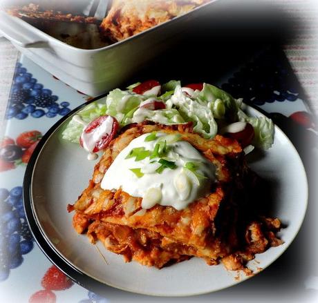 Chicken Enchilada Bake