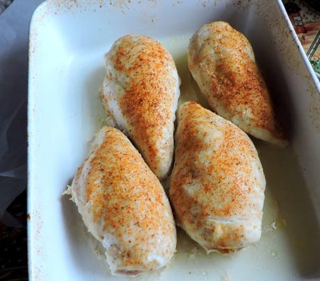Microwave Poached Chicken Breasts