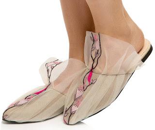 Shoeography: Shoe of the Day: RxBShoes Floral Mesh Mules