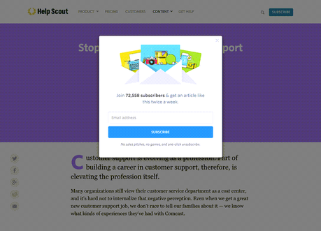 social proof popup