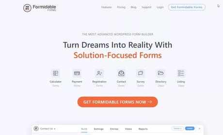 formidable forms plugin premium