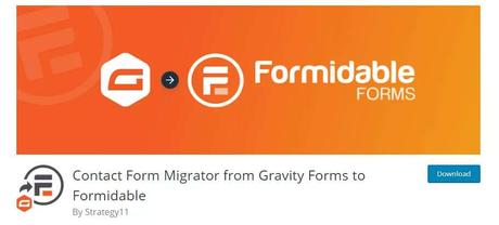 Contact Form Migrator Plugin by Strategy11