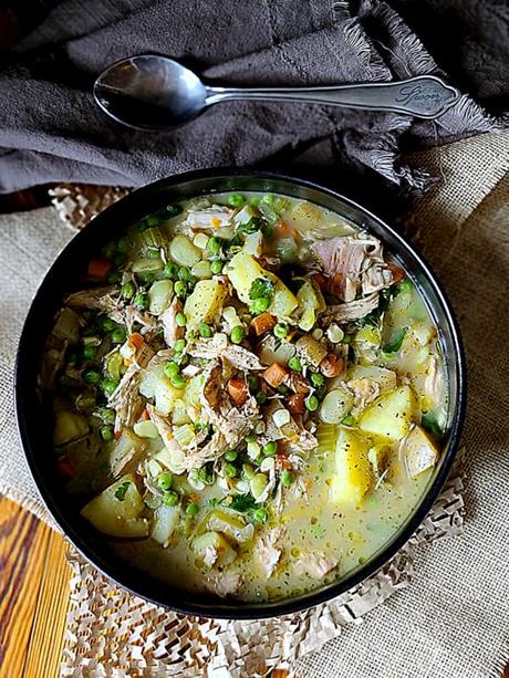 homemade turkey soup