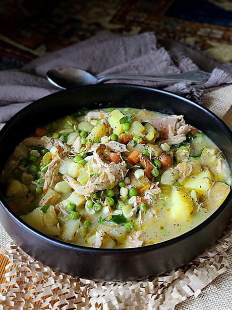 homemade turkey soup